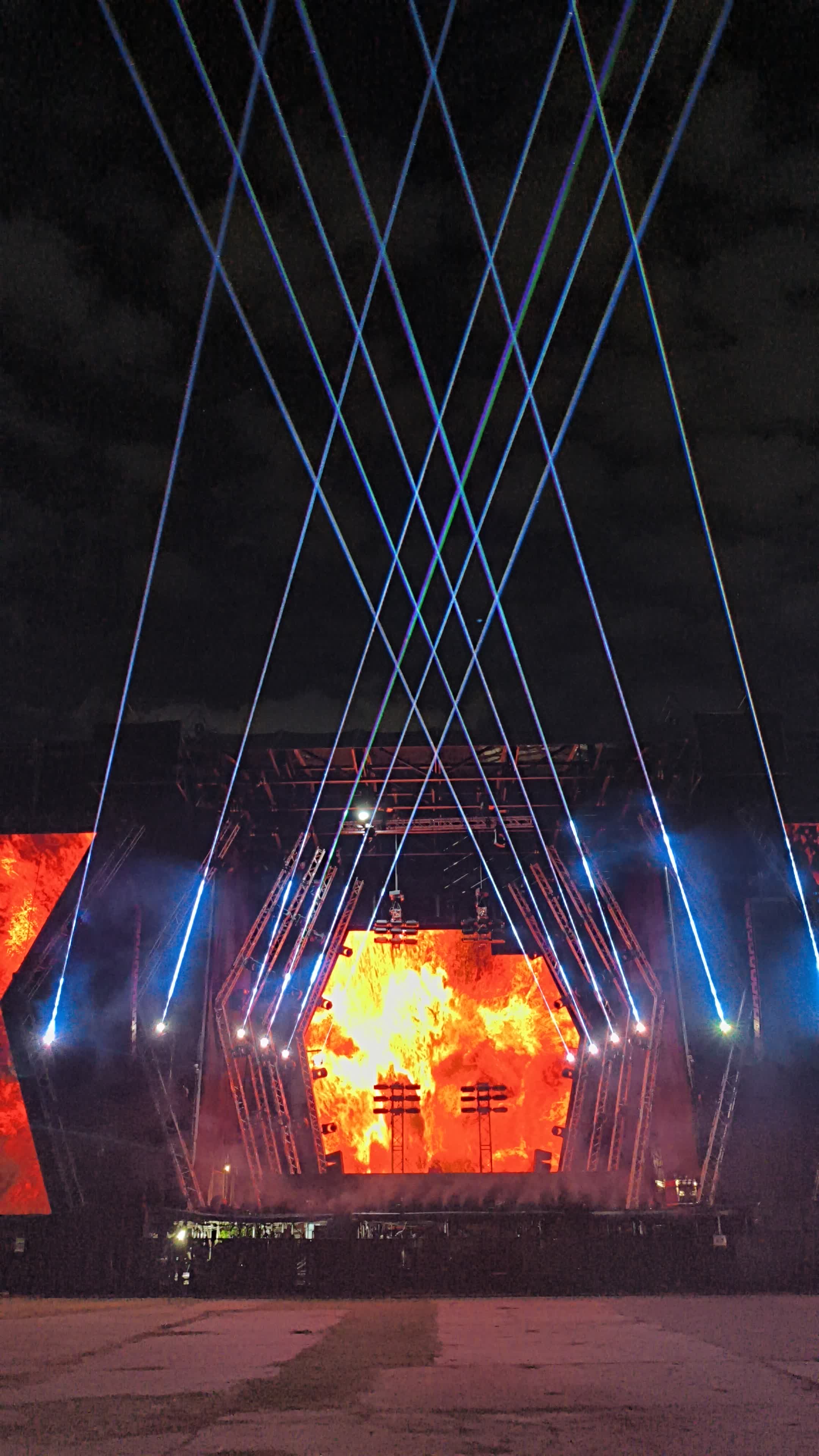 Laser setup